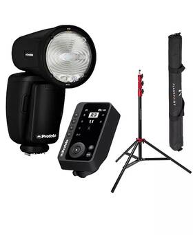 24142615 My A10 Flash For Sony Bundle With Connect Pro Transmitter And Light Stand