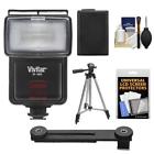 Np-fw50 N-a Vivitar Auto Bounce Zoom Slave Flash With Bracket 689466587890