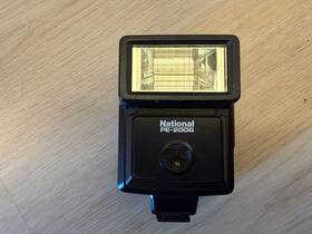 Pe-2006 National Shoe Mount Xenon Flash For Old Mf Slr