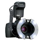 Ndmf18n-i  Nissin Macro Ring Flash Nikon Black Camera Photo 4938574188021