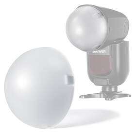 10102685 Neewer Magnetic Dome Diffuser For Round Head Speedlite Flash Z2 Z1