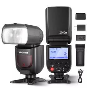 10102716 Neewer Z760-c 76ws 2.4g 1/8000s Hss Ttl Flash Speedlite Canon Dslr New