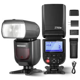 10103154 Neewer Z760-n 76ws Gn60 2.4g 1/8000s Ttl Camera Flash Speedlite For Nikon Dslr