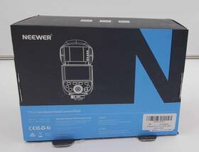 10104030 Neewer Z1-s Ttl Round Head Flash Speedlite For Sony With Magnetic Dome Diffuser
