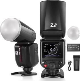 10106587 Neewer New Z2-c 2.4g Ttl Hss 1/8000s Round Flash Light Speedlite For Canon