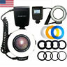 Nh95h21118 Wq Camera Ring Flash Light Macro For Dslr Nikon Canon