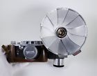 Nicca Camera Flash Unit With Case Handle Instructions Vintage