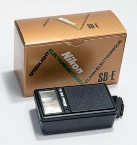 541262 Nikon Sb-e Speedlite Flash For Em Fe Fm Tested And Works With Box