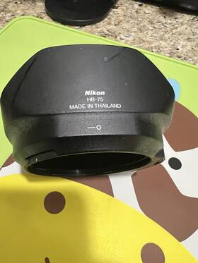 Hb-75 Nikon Bayonet Lens Hood