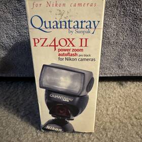 Pz40x Nikon Pz4ox Quantaray 2 Power Zoom Auto Flash Camera