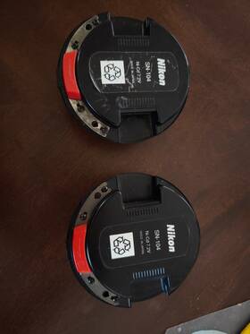 Sb-104 Nikon Sn-104 Speedlight Underwater Flash Battery Untested
