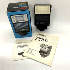 320xp Nisisin Electronic Film Camera Flash Thyristor Auto Dpm For Canon Ae-1 A-1