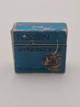000800 Nissin Syncro-eye Slave Unit Vintage Camera Flash Trigger Japan With Original Box