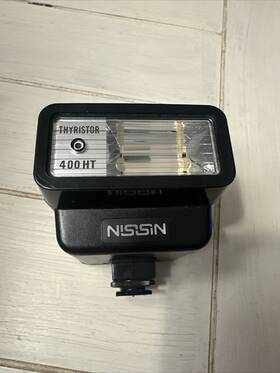 400ht Nissin 300h Digital Flash Vintage Untested