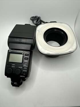 Fs-fc-1 Olympus Fs-fc01 And Rf-11 Macro Flash Controller Ring Japan Fc-1
