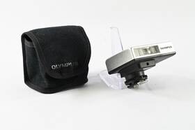 Fs-fl14 Olympus Shoe Mount Electronic Flash Silver #g461