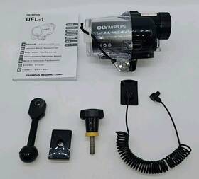 Ufl-1 Olympus Underwater Flash Slave Strobe Pre-owned With Manual Free Shipping