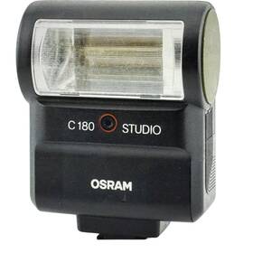 C180 Osram Nos Nib Compact Flash Unit Studio For 35mm Film Cameras Japan 70s/80s