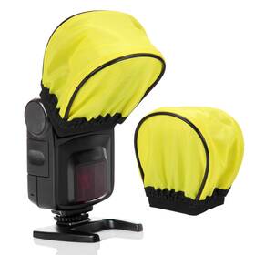 Pta250228tt002945jp Patikil 3.5 Inch X 2.4 Soft Mini Flash Diffuser Cap 4 Pack Universal Elastic Diff