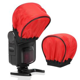 Pta250228tt002947jp Patikil 3.7 Inch X 3.5 Soft Mini Flash Diffuser Cap 4 Pack Universal Elastic Diff