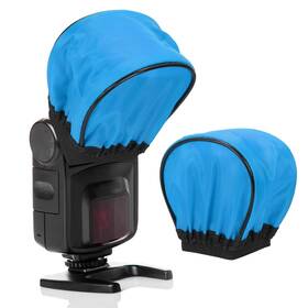 Pta250228tt002949jp Patikil 3.5 Inch X 2.4 Soft Mini Flash Diffuser Cap 4 Pack Universal Elastic Diff