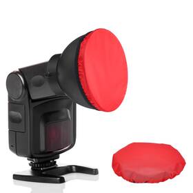 Pta250228tt002951jp Patikil 6.3 Inch X Soft Mini Flash Diffuser Cap 5 Pack Universal Elastic Diff