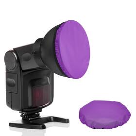 Pta250228tt002961jp Patikil 7.1 Inch X Soft Mini Flash Diffuser Cap 5 Pack Universal Elastic Diff