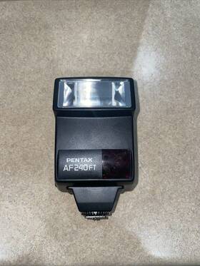 30063838 Pentax Sakurado Camera Excellent Af240ft Shoe-mount Flash Light From Japan