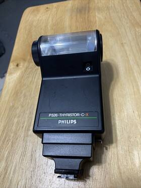 P-526-thyristor Philips B0722 Phillips C-x Flash Flashgun Variable Power With Pda112 Adaptor