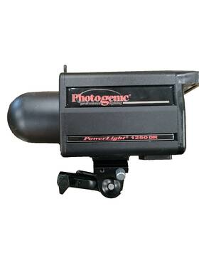 1250dr Photogenic Powerlight Monolight With Power Cord And Sync