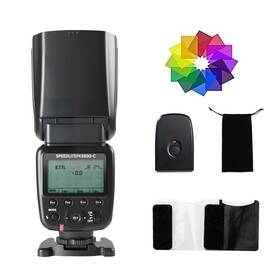 Fk580-c Photoolex Flash Speedlite With Wireless Trigger Ttl Hss 1/8000s Gn60 Built-in 2.4