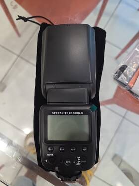 Fk580g Photoolex Flash Speedlite With Wireless Trigger Ttl Hss 1/8000s Gn60 Built