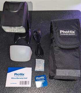 Phottix 901054803454 Mitros Ttl Flash For Nikon With Case Box