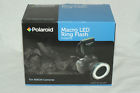 Polaroid Macro Led Ring Flash Plmrfn With Filter Adapters In