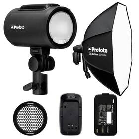 Profoto 810170423192 A2 Monolight Professional Lighting Bundle With Softbox 2.3 Octa And Grid