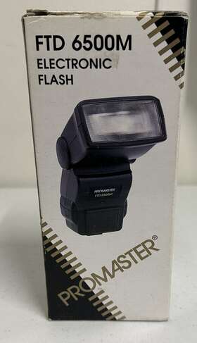 Promaster 029144059538 New In Box Ftd 6500m Electronic Flash For Pentax Cameras #5953
