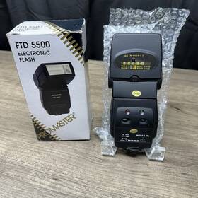 Promaster 610563624928 Ftd 5500 Electronic Shoe Mount Flash For Cameras New