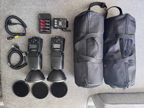 Qf8p Quantum Shoe Mount Strobe Flash Kit Tilt Zoom For Digital Camera Dslr