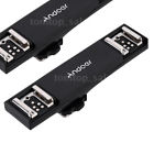 Qxk3833249524184cq Andoer Two Of Active Dual Hot Shoe Flash Light Bracket