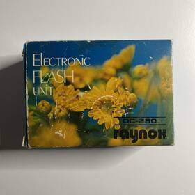 Dc-280 Raynox Electronic Flash Unit Made In Japan Yoshida Industry Co. Ltd