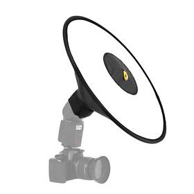 Yb33 Reflex Camera Universal 44cm 17.3in Round Flash Softbox Diffuser For Dslr Speedlite Por