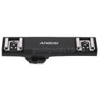 Rno6365347166695nf Andoer Dual Hot Shoe Flash Speedlite Bracket Splitter For Nikon