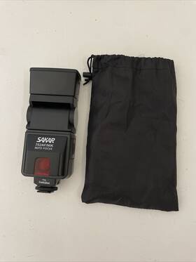 732af Sakar 752af Auto-focus Flash Tested And Working Model 732af/nik