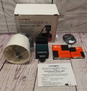 Frl-1 Samigon Flr-1 Halo-lite Model Fluorescent Ring Light - New In Box
