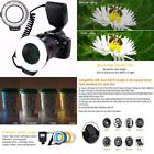 Samtian-0081 Samtian Macro Led Ring Flash Light With Lcd Display Adapter