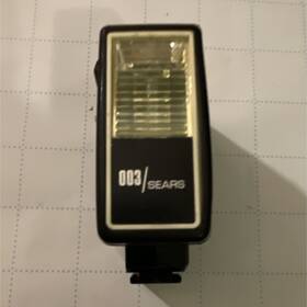 330.80030 Sears 003 Shoe Mount Strobe Flash Hot For Film Camera Model