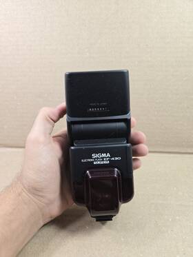 Ef-430 Sigma 085126903459 Electronic Flash Super Vintage Used Condition Tested