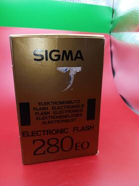 280eo Sigma Electronic Flash 280 Eo For Canon Eos Af