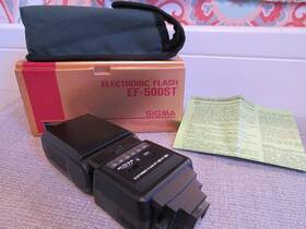 Ef-500st Sigma Electronic Flash For Minolta Maxxum Qtsi