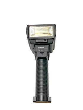 32-2308 Simon Phototechnics Tsi 533 Potato Masher Flash Gun Vintage - Untested / As Is
